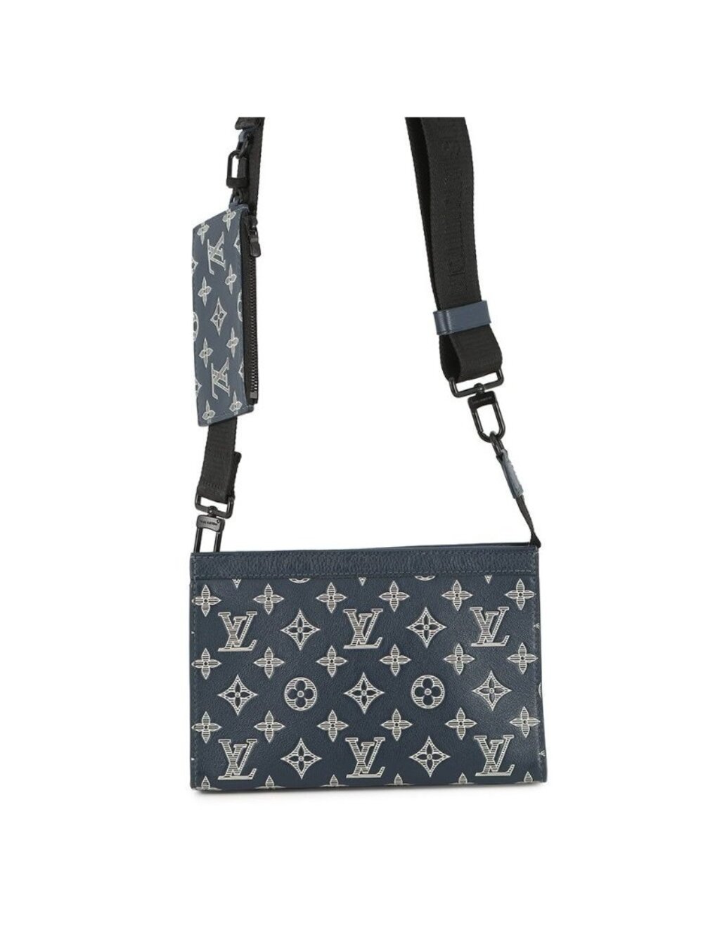 Louis Vuitton Shoulder Bag Monogram Shadow Gaston Wearable Wallet